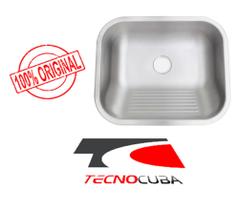 Tanque inox 40x40x22cm (AÇO 304) Acetinado-Tecnocuba