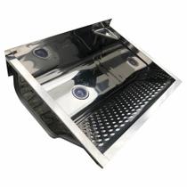 Tanque inox 48lt de pendurar para lavanderia com válvula