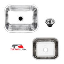 Tanque Inox 50x40x22cm + Cuba Inox N0 40x34x14cm com Válvulas Gratuitas Tecnocuba Tanque Inox 50x40x22cm + Cuba Inox N0 40x34x14cm com Válvulas Gratuitas Tecnocuba