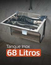 Tanque Inox 68 Litros Fixa Parede 608x506x434 Solo Tanque Inox 68 Litros Fixa Parede 608x506x434 Solo