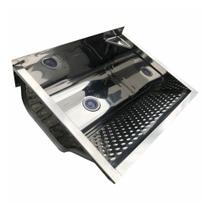 Tanque Inox Com Espelho 61 x 51 x 25 x 06 46 Litros Com Válvula Pianox