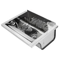 Tanque Inox Docol c/Válvula 35L Sobrepor - Alto Brilho 017051CH - 63x51,5x26 0,6 430