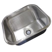 Tanque Lavanderia 30 Litros Aço Inox Esfrega Lava Roupa Lavabo Limpeza Area Externa Varanda
