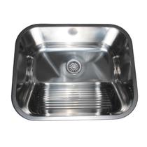 Tanque Lavanderia 55x45cm Aço Inoxidavel 304 Premium Polido