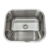 Tanque Lavanderia Inox Escovado 34x40 com Ralo Com Válvula e Sifão Stillus Home Tanque Lavanderia Inox Escovado 34x40 com Ralo Com Válvula e Sifão Stillus Home