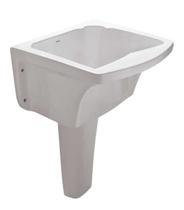 Tanque Louca Fiori C/coluna Branco
