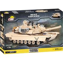 Tanque Militar Americano M1A2 Abrams Com 815 Pcs Bloco de Montar Cobi