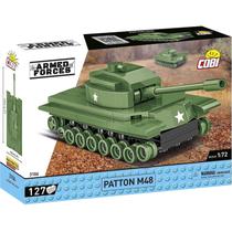 Tanque Militar Americano Patton M48 Com 127 Pcs Bloco de Montar Cobi Tanque Militar Americano Patton M48 Com 127 Pcs Bloco de Montar Cobi