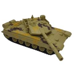 Tanque militar controle remoto bege 1:24 Tanque militar controle remoto bege 1:24