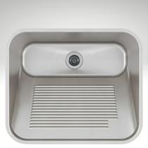 Tanque monobloco 56L aco INOX 304 Escovado CT-60 Luxo MEKAL 600x500x285mm Tanque monobloco 56L aco INOX 304 Escovado CT-60 Luxo MEKAL 600x500x285mm