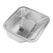 Tanque para Lavanderia em Aço Inox de Embutir 25 Litros Acetinado Ghelplus