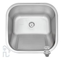 Tanque Pequeno Tramontina Inox 40x40 Hera 25L Acetinado Fosco Pronta Entrega