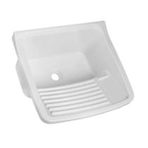Tanque Plástico Astra Lavar Roupa 13/22L Branco