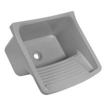 Tanque Plástico Astra p/ Lavar Roupa 23/40L Cinza