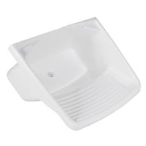 Tanque Plástico Branco Grande de 24 Litros com Válvula Metasul