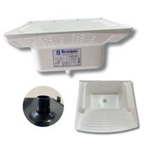 Tanque Plástico Brasipla 28 Litros Com Válvula Acoplada