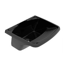 Tanque Plástico com Válvula 24 Litros Preto - Metasul