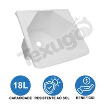 Tanque Plástico para Lavar Roupa 18L Branco Astra TQ18SC