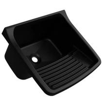 Tanque Plástico para Lavar Roupa 22 Litros Preto - TQ0/SCPR1 - ASTRA