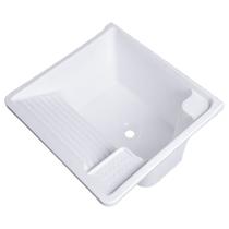 Tanque plastico parede lavar roupa reforçado fiberblu 26l br