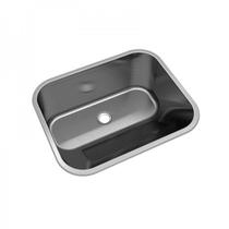 Tanque Rebordeado 50X40cm Inox Escovado - Mekal