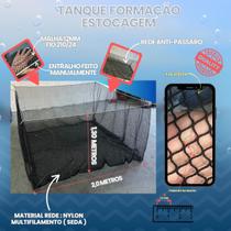 Tanque Rede Formação / Estocagem 12mm 2,00x2,00x1,30 + Tampa Tanque Rede Formação / Estocagem 12mm 2,00x2,00x1,30 + Tampa