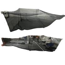 Tanque Rede Funil Berçário, P/alevino 5mm 2,00x2,00x1,30