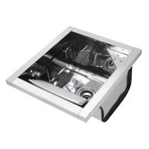 Tanque reto 44x48x26 alto brilho 23L parede 017047CH Docol Tanque reto 44x48x26 alto brilho 23L parede 017047CH Docol