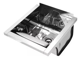 Tanque Reto De Parede 44x47,5x26 6mm Inox 23 L Alto Brilho Tanque Reto De Parede 44x47,5x26 6mm Inox 23 L Alto Brilho