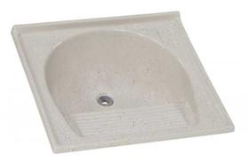 Tanque Rorato Fibra 67 x 62cm Travertino