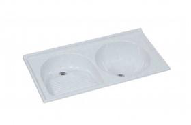 Tanque Rorato Sintetico Duplo 110 X 55cm Pedra Clara