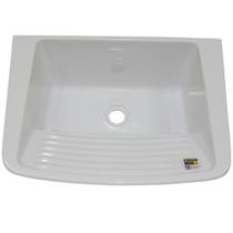 Tanque Sintético Fixar 55x41cm 20 Litros Branco - 110030308 - CORSO