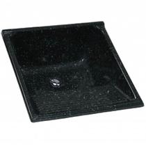 Tanque Sintético Granitado Extra com 62x62cm Preto Pedra Escura - 507908 - A.J.RORATO