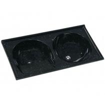 Tanque Standart Duplo Com 100x51cm Preto - 500108 -