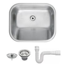 Tanque Tramontina 50x40 Hera Prime 34 L em Aço Inox Acetinado 50x40 Válvula Tramontina Tanque Tramontina 50x40 Hera Prime 34 L em Aço Inox Acetinado 50x40 Válvula Tramontina