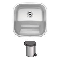 Tanque Tramontina Hera 25 L em AC 40x40 + Lixeira 5L Tanque Tramontina Hera 25 L em AC 40x40 + Lixeira 5L