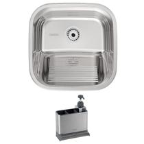 Tanque Tramontina Hera 25 L Polido 40x40 + Organizador Tanque Tramontina Hera 25 L Polido 40x40 + Organizador