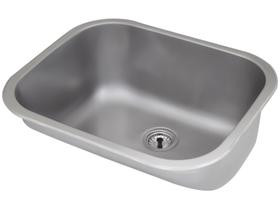 Tanque Tramontina Hera 34 L em Aço Inox Acetinado 50 x 40 cm com Válvula Tanque Tramontina Hera 34 L em Aço Inox Acetinado 50 x 40 cm com Válvula