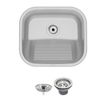 Tanque Tramontina Hera Compact 19 40x35 94404107 Aço Inox Escovado