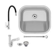 Tanque Tramontina Hera Compact 19 40X35 94404107 + Torneira Lorenzetti Lorenflex 1177 B27