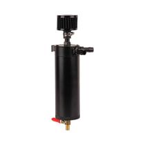 Tanque Universal De Alumínio Para Captura De Óleo 500ML Com Filtro Respiro, Válvula De Drenagem E Tanque Universal De Alumínio Para Captura De Óleo 500ML Com Filtro Respiro, Válvula De Drenagem E