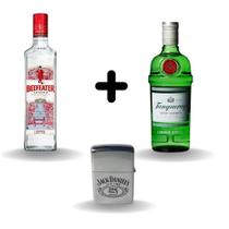 Tanqueray com Befeater sabor inesquesível isqueiro inovador