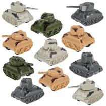 Tanques Miniatura Pullback ArtCreativity - Pacote com 24 Unidades para Crianças (3+)