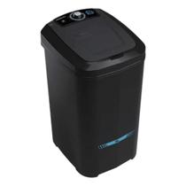 Tanquinho De Lavar Roupa 16kg Newmaq Semiautomático com 9 Programas de Lavagem Preto 220V