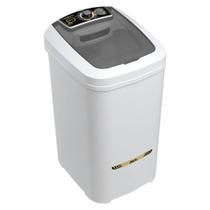 Tanquinho de Lavar Roupa 20,5kg Newmaq Semiautomática com 9 Programas de Lavagem Branco 127V