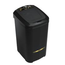 Tanquinho de Lavar Roupa 20,5kg Newmaq Semiautomática com 9 Programas de Lavagem Preto 127V