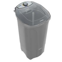 Tanquinho de Lavar Roupa Semi Automático Lavadora 14kg Libell Sistema de Turbilhonamento Cor Prata