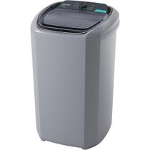 Tanquinho de Lavar Roupa Wanke Comfort Semiautomática 10kg 8 Programas Cinza 220V - LWBE100T3