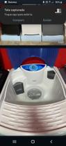 Tanquinho lave Mais de plastico220V. Branco azul, Preto, Prata - Lave Mais batedor lateral