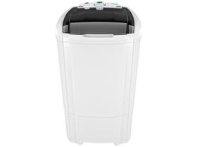 Tanquinho/Máquina de Lavar Roupas Semi-Automática Britânia 20,6Kg BLR04 - Branco/Cinza
